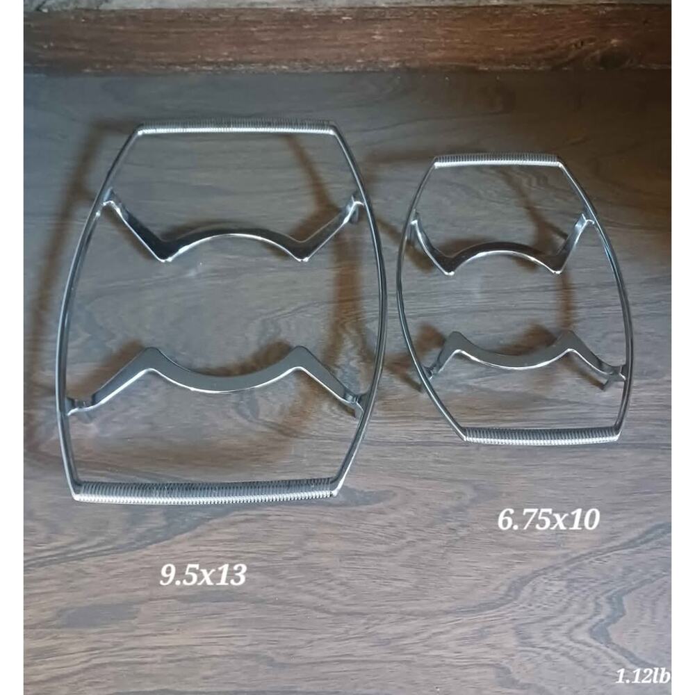 Vintage Corning Ware metal casserole stands